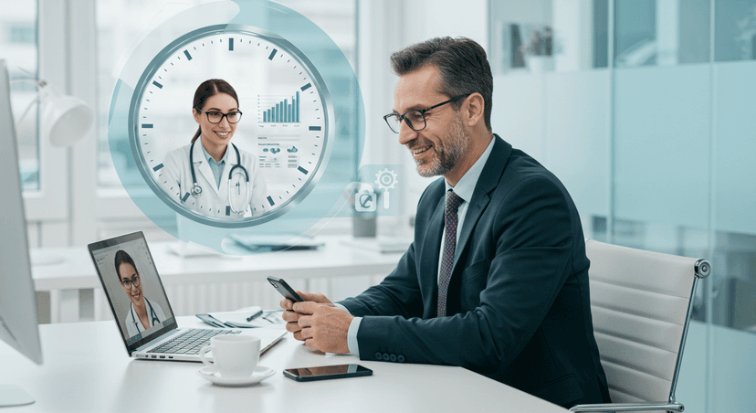 How Telemedicine Saves Time for Busy Professionals